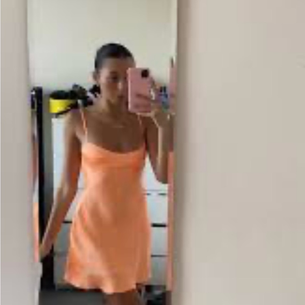 Zara Viral Satin Dress